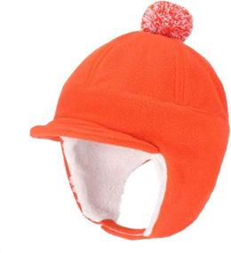 img 4 attached to 🧢 Toddler Earflap Windproof Boys' Accessories and Hats & Caps by Home Prefer