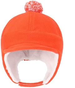img 3 attached to 🧢 Toddler Earflap Windproof Boys' Accessories and Hats & Caps by Home Prefer