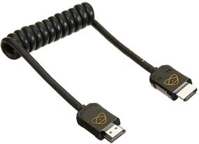 img 3 attached to 🔌 Кабель-пружина Atomos HDMI Full до HDMI Full длиной 30 см/ 12" - Растягивается до 60 см/ 24