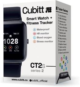 img 1 attached to Водонепроницаемый шагомер Cubitt Fitness SmartWatch