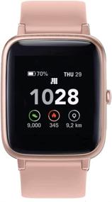 img 4 attached to Водонепроницаемый шагомер Cubitt Fitness SmartWatch