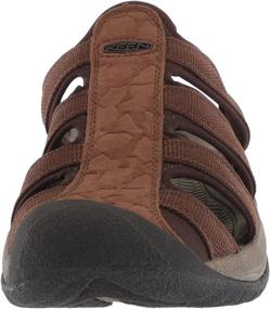 img 3 attached to 👞 ARUBA Sandals Men's Shoes in KEEN Black Gargoyle Shade