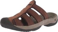 👞 aruba sandals men's shoes in keen black gargoyle shade logo