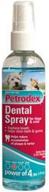 petrodex dental spray dog 4 ounce logo