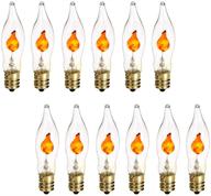 💡 chandelier incandescent decorative candelabra replacement bulb logo