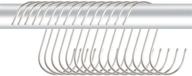 spofit 15 pack s hooks stainless steel hanger hooks (m) logo