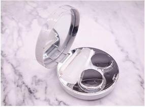 img 4 attached to Contact Marble Portable Mirror Travel Vision Care