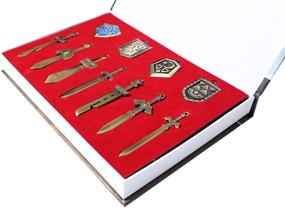 img 3 attached to 🗡️ Zelda Triforce Shield and Sword Keychain Necklace Box Set 2014 - Collection of 11 Items