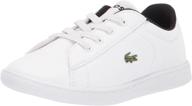 👟 lacoste carnaby unisex toddler boys' sneakers logo