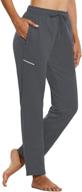 🔥 winter warmth essential: baleaf women's fleece lined pants with zipper pockets for sports, running, and hiking logo