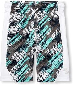 img 1 attached to 👕 Stylish White Boys' Clothing: Childrens Place Print Shorts for Comfort and Fashion