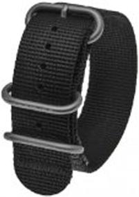 img 1 attached to ⌚ Bertucci DX3 Nylon Watch Strap for Men's Watches