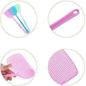 img 3 attached to 🪰 Convenient 6 Pack Fly Swatter—Efficient Manual Pest Control Plastic Tool with Long Handle and Assorted Sweet Colors