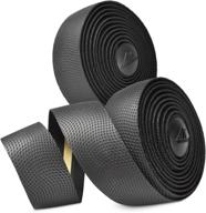 🚴 enhance your cycling experience with marque pro bike handlebar tape – premium road cycling drop bar wrap with adhesive backs and bar end plugs – 2 rolls per set logo