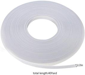 img 3 attached to 🧵 White Polyester Boning for Sewing: 1/2inch Sew-Through, Low Density - Perfect for Wedding Dresses, Performance Clothes, Party Gowns, DIY Craft Making (White, 12mm)