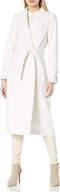 paige womens greylin coat gardenia logo