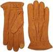 ugg leather gloves sherpa lining men's accessories logo