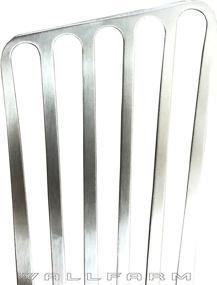 img 1 attached to 🐟 WALLFARM Fish Spatula: Multi-Purpose Slotted Turner for Grilled Cheese, Pan Frying & More - 11-inch, Dishwasher Safe