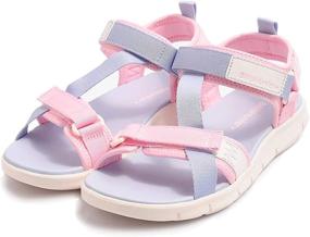 img 2 attached to BITIS Festive Cross Strap Sandals Lightweight Women's Shoes in Athletic