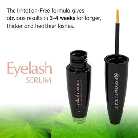 img 3 attached to 🌱 EssyNaturals Eyelash and Brow Growth Serum: Safe and Irritation-Free Formula for Fuller Lashes and Brows - 3-Month Supply (3ml)