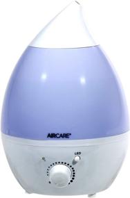 img 4 attached to 🌬️ AIRCARE Ultrasonic Cool Mist Humidifier | Whisper-Quiet | Multi-Color LED Light | Aromatherapy Essential Oil Diffuser | Ideal for Home, Bedroom, Baby Nursery, Yoga, Spa, and Office | White | 0.33 Gal Capacity
