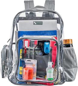 img 4 attached to Heavy Clear Backpack Organizer Large Backpacks and Casual Daypacks