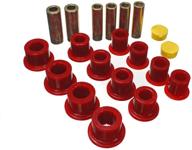 🚗 enhance your vehicle's performance with the energy suspension 4.2148r front leaf spring bushing set logo