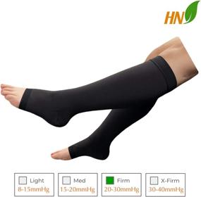 img 3 attached to HealthyNees 20 30 Compression Socks 3X Large