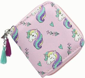 img 3 attached to 🌈 Timlee Rainbow Unicorn Wallets: The Perfect Unicorn Women's Handbags & Wallets Combo!