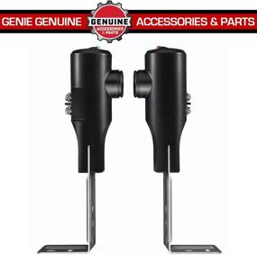 img 1 attached to 📡 Genie GSTB-R STB-BL Safety Beams Replacement, 2 Pack, Black, one size (GSTB-R)