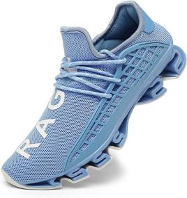 img 4 attached to XIANV Sneakers Lightweight Breathable Numeric_7 Men's Shoes and Athletic