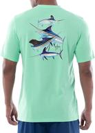 men's guy harvey billfish fishing t-shirt - top of the line fishing apparel logo