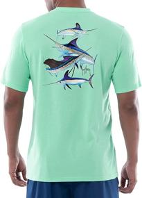 img 2 attached to Men's Guy Harvey Billfish Fishing T-Shirt - Top of the Line Fishing Apparel