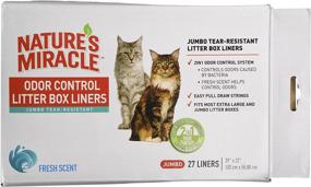 img 1 attached to Natures Miracle Control Litter Liners