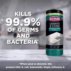 img 2 attached to Weiman Granite Wipes Brighten Protects