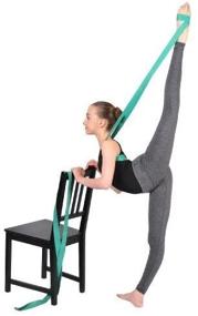 img 1 attached to Enhance Your Dance & Gymnastics Training with the SuperiorBand Ballet Stretch Band – Includes Instructional Videos for Optimal Performance