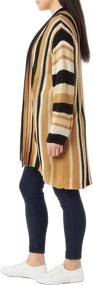 img 3 attached to Stylish and Cozy: ANTHONY RICHARDS Women's Long Cardigan Sweater - Open Front