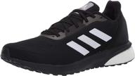 adidas astrarun men's sneakers: white black shoes for active stylish men логотип