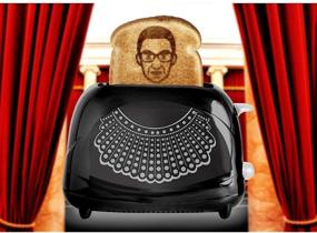 img 2 attached to RBG Face Toaster: Ruth Bader Ginsburg Toasts on Every Slice!