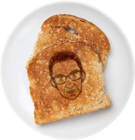 img 1 attached to RBG Face Toaster: Ruth Bader Ginsburg Toasts on Every Slice!