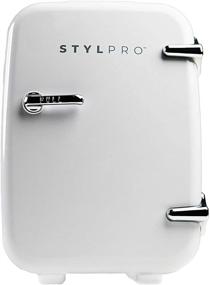 img 4 attached to StylPro Silver Beauty Fridge Liter