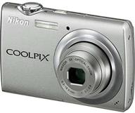 nikon coolpix silver digital camera logo