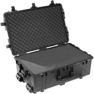 📷 pelican 1650 camera case with foam, black: ultimate protection for your precious equipment! logo