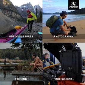img 1 attached to 📷 Pelican 1650 Camera Case With Foam, Black: Ultimate Protection for Your Precious Equipment!