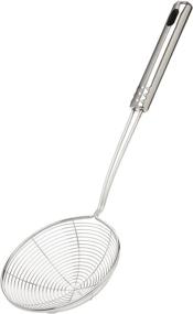 img 4 attached to 🍲 ExcelSteel Stainless Steel Strainer - Ideal for Pasta, Vegetables, Quinoa, Fruit, Rice, Lentils