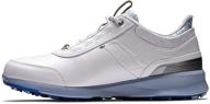 👟 power and style combined: footjoy women's stratos golf shoe unveiled! логотип