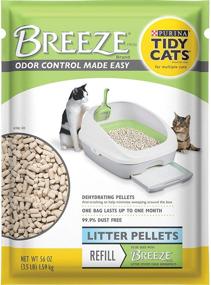 img 3 attached to 🐱 Breeze Cat Litter Pellets Refill by Tidy Cats - 3.5 LB