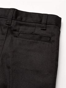 img 1 attached to 👖 Stylish Girls' Big Flat Front Pants: Classroom School Uniforms Essentials