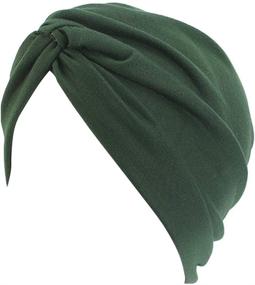 img 2 attached to 💖 YFJH Chemo Sleep Turban Headwear Scarf Beanie Cap Hat for Hair Loss in Cancer Patients