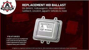 img 3 attached to Балластный блок ксенонового фары HID - совместим с BMW, Chrysler, VW, Mercedes - Заменяет 12767670, 15782392 - Town and Country, Escalade, 525i, 545i, X5, 750i, MKZ, Zephyr.